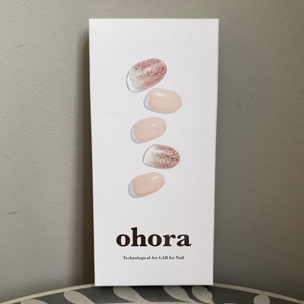 Ohora Nail Art Set Semicured Gel NWT